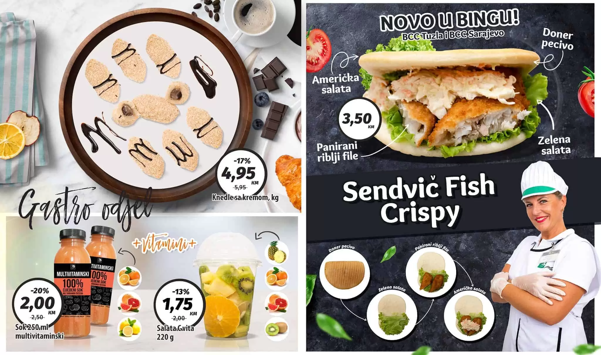 bingo akcijski katalog. bingo katalog. snizenje. akcija.