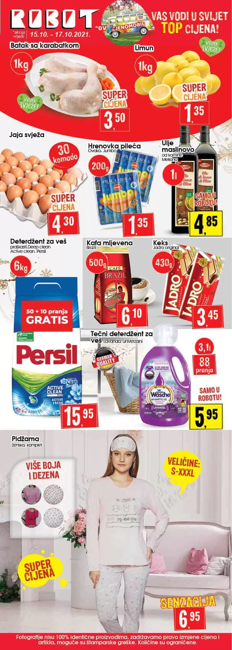 robot akcijski katalog. snizenje. akcija. popust. bingo. konzum. fis. popusti. snizeno. 