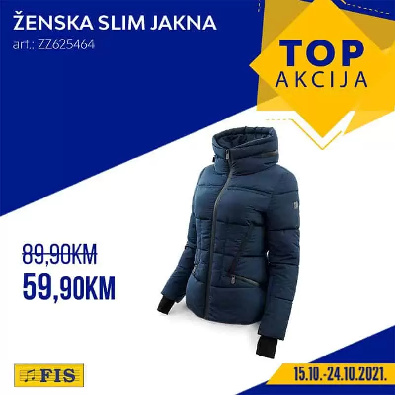 zenska jakna, zenska  slim jakna, zenska jakna, zenska jakna plava, topla zenska jakna