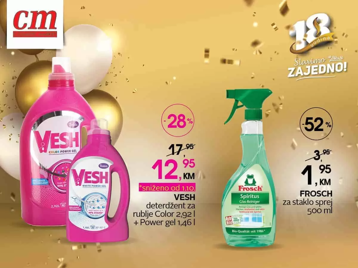 vesh, deterdzent vesh, violeta vesh, cijena vesh, akcija vesh