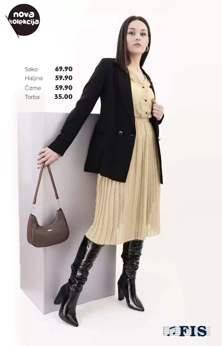 crni sako, lagani crni sako, sako crni, smedja haljina, topli crni sako, 