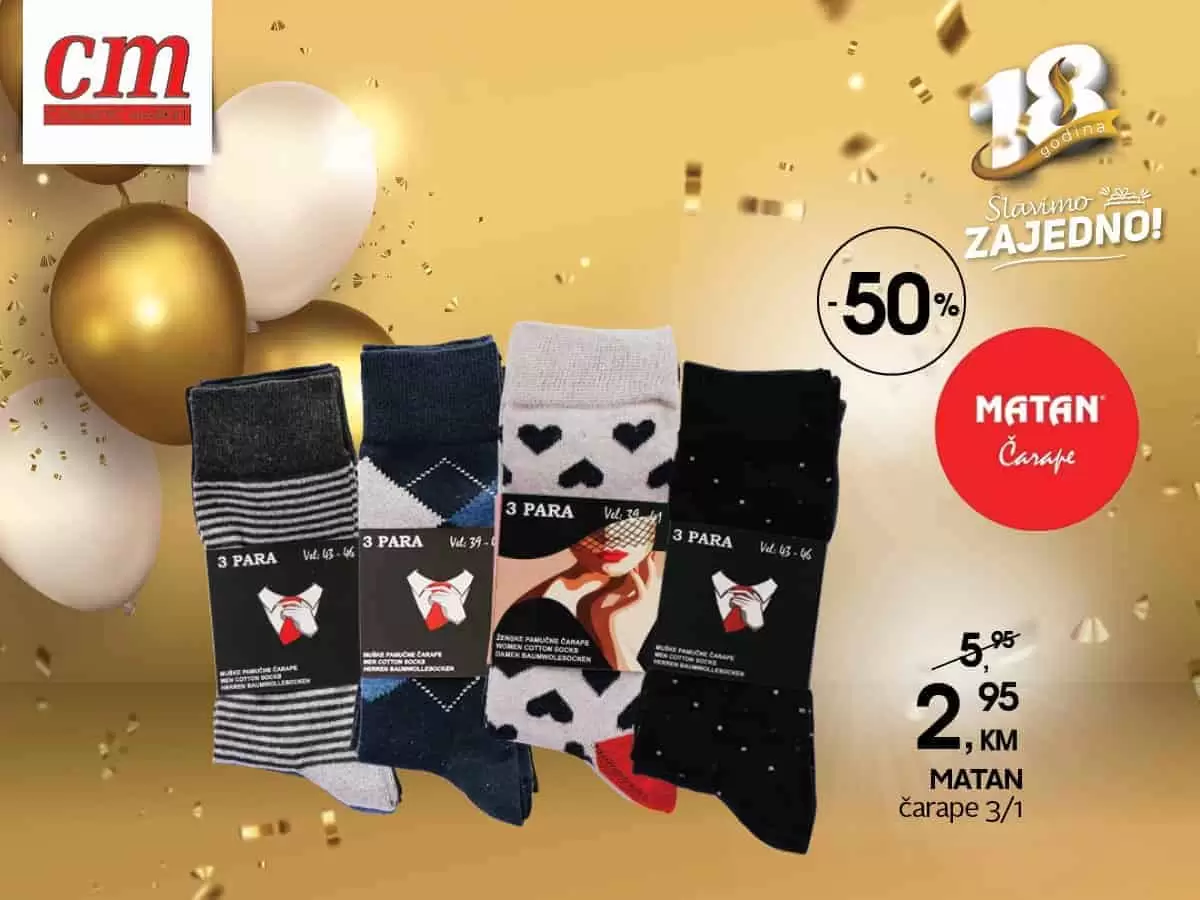 matan carape, matan cijena, matan akcija