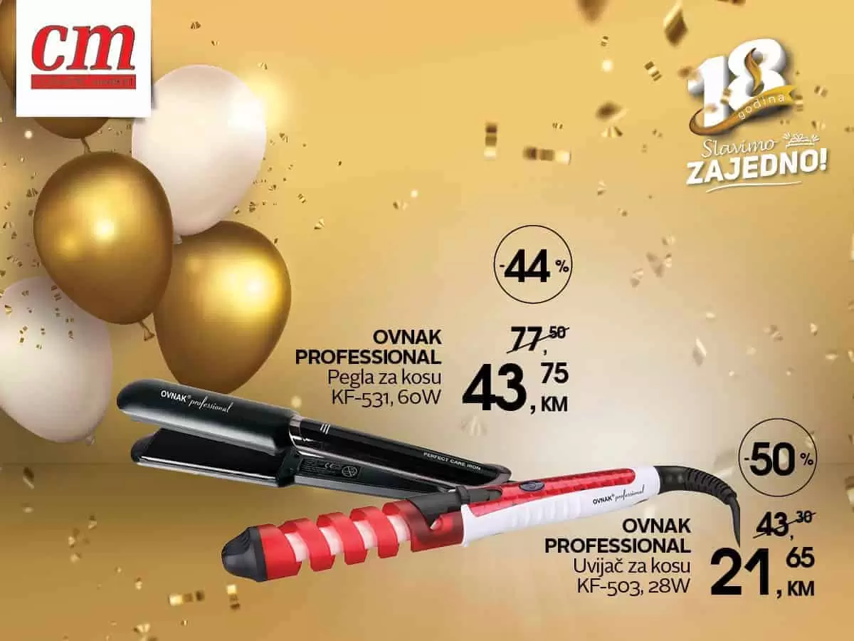 pegla za kosu, pegla za kosu sarajevo, pegla za kosu akcija, 