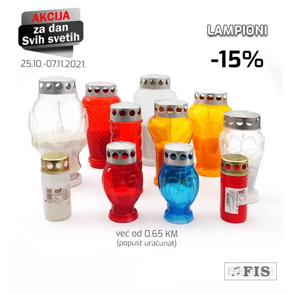 lampioni, svi sveti, lampioni cijena, lampioni akcija, lampioni fis