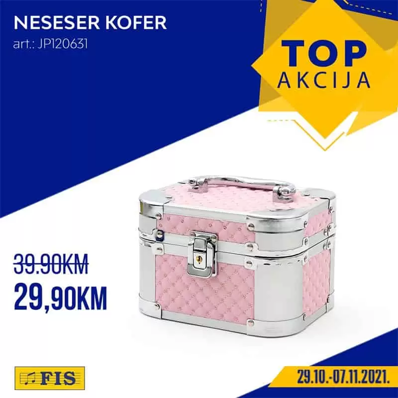 kofer neseser, kofer neseser  rozi, kofer neseser  cijena, kofer neseser  fis, kofer neseser  akcija