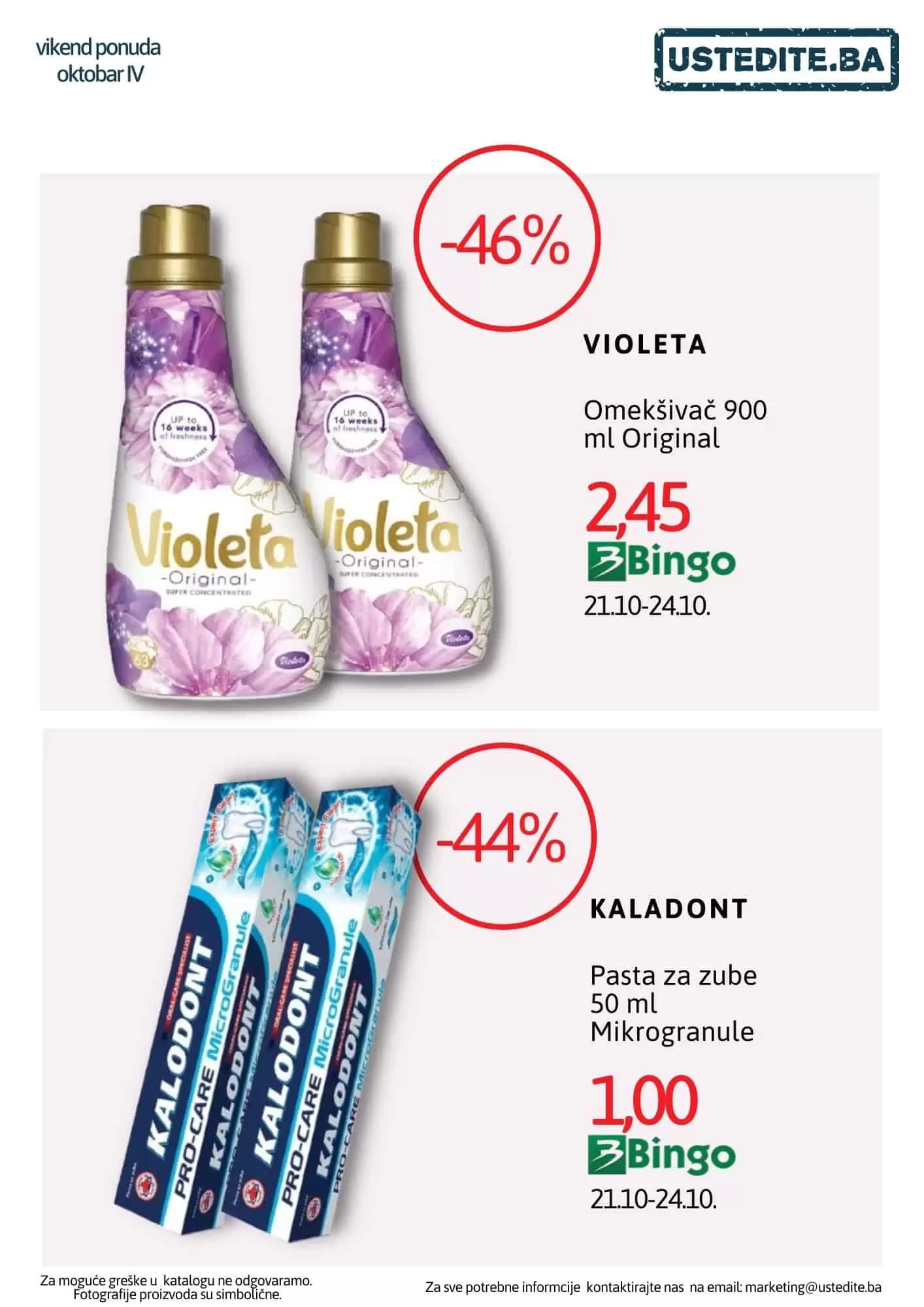 teta violeta omeksivac, omeksivac akcija, omeksivac cijena, najbolji omeksivac