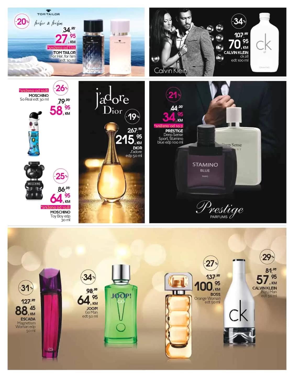 cm one, parfemi snizenje, parfemi akcija, parfemi popust