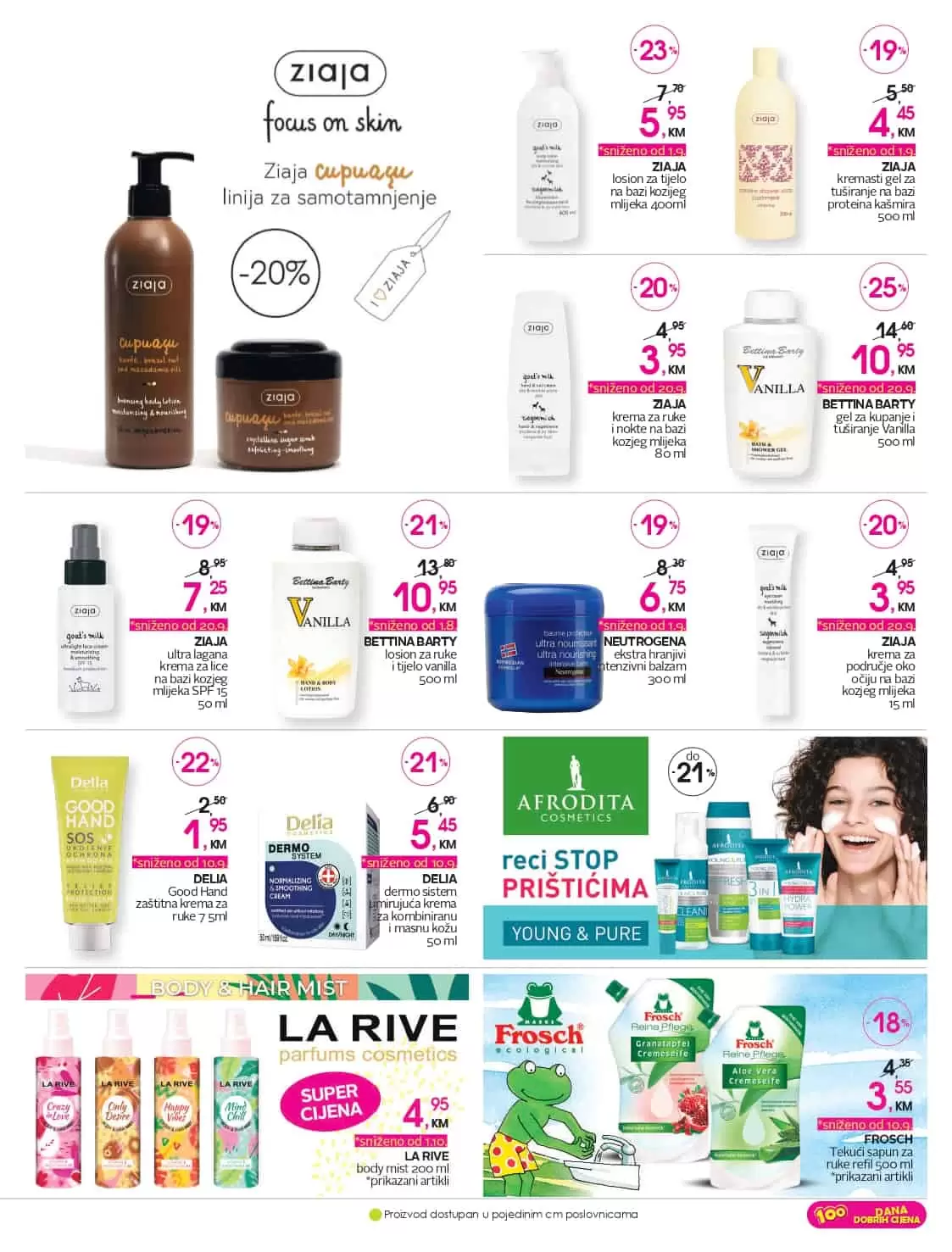 ziaja proizvodi, ziaja akcija, ziaja snizenje, ziaja krema za ruke,