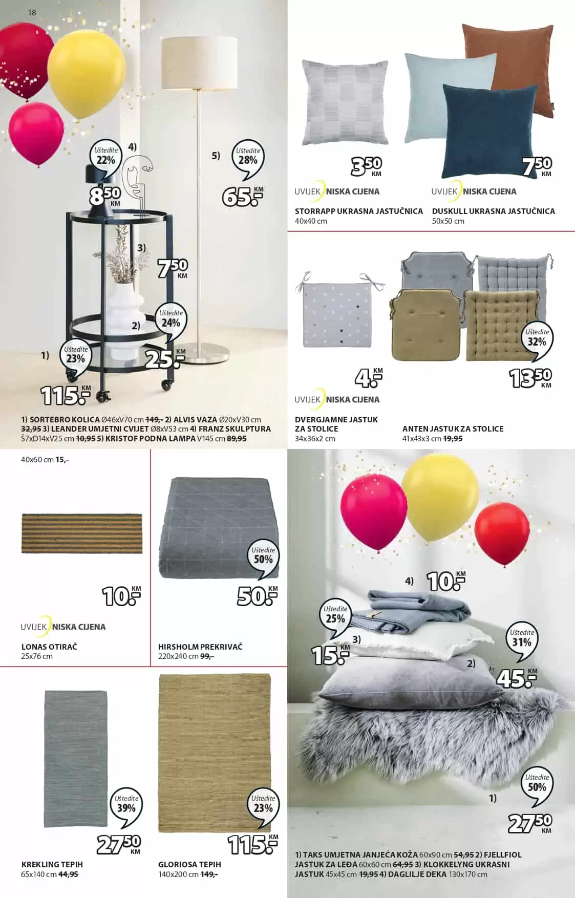 JYSK akcijski katalog. snizenje. popust. akcija. popusti. online kupovina. covid 19. korona virus.