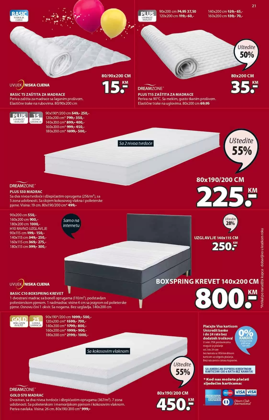 madrac, nadmadrac, jysk madrac, koji madrac je najbolji, madrac cijena, madrac akcija, madrac popust