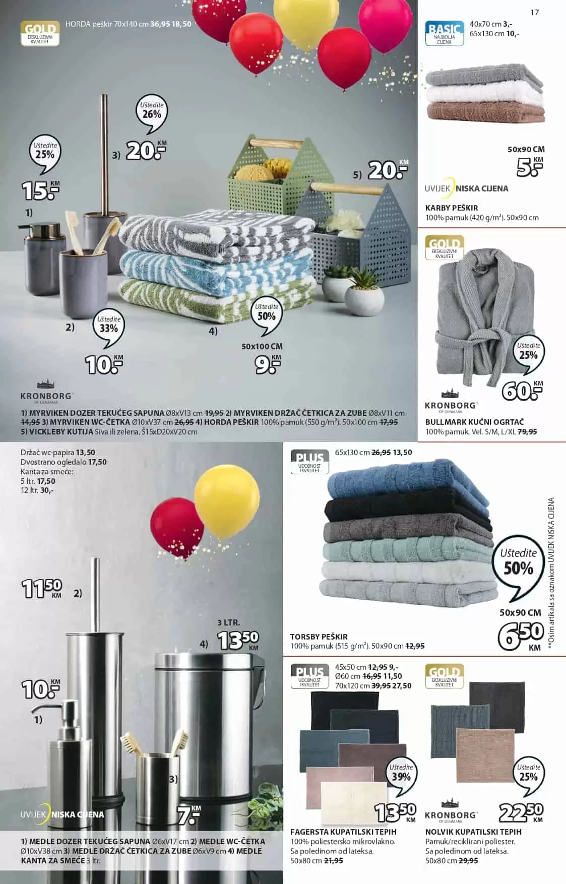 kucni ogrtac, kucni ogrtac cijena, kucni ogrtac akcija, kucni ogrtac jysk, korpa za smece, kanta za smece, srebrena kanta za smece