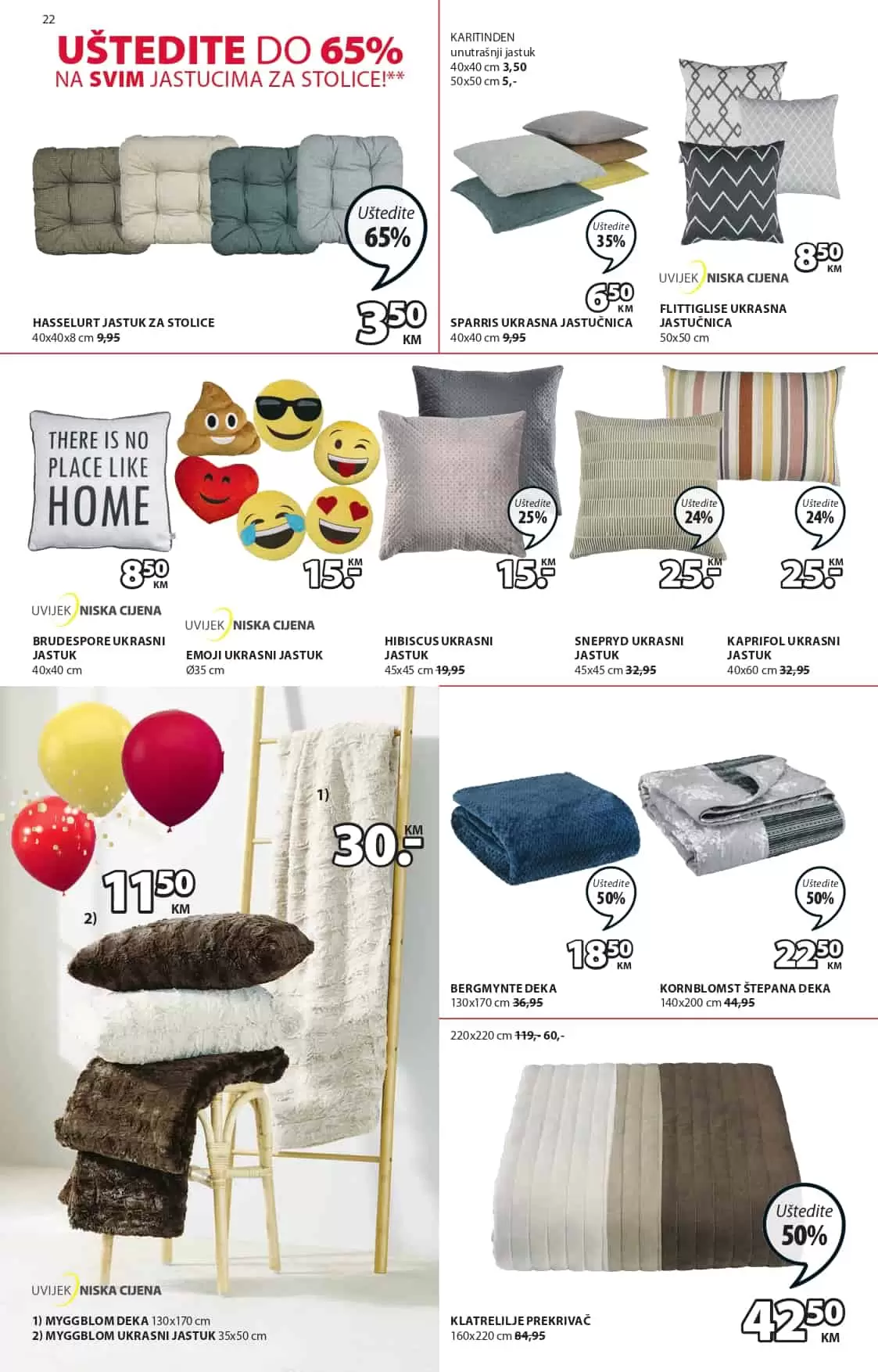 jastuci, ukrasni jastuk, topla deka, lagana deka, prekrivac za krevet