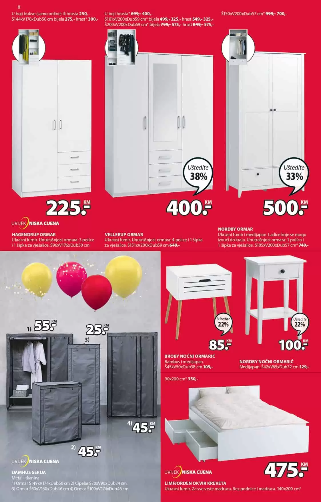 ormar, nocni ormaric,