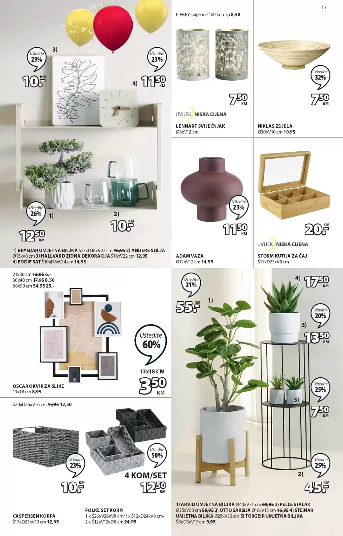 okvir za sliku, umjetne biljke, saksije, bijela saksija 