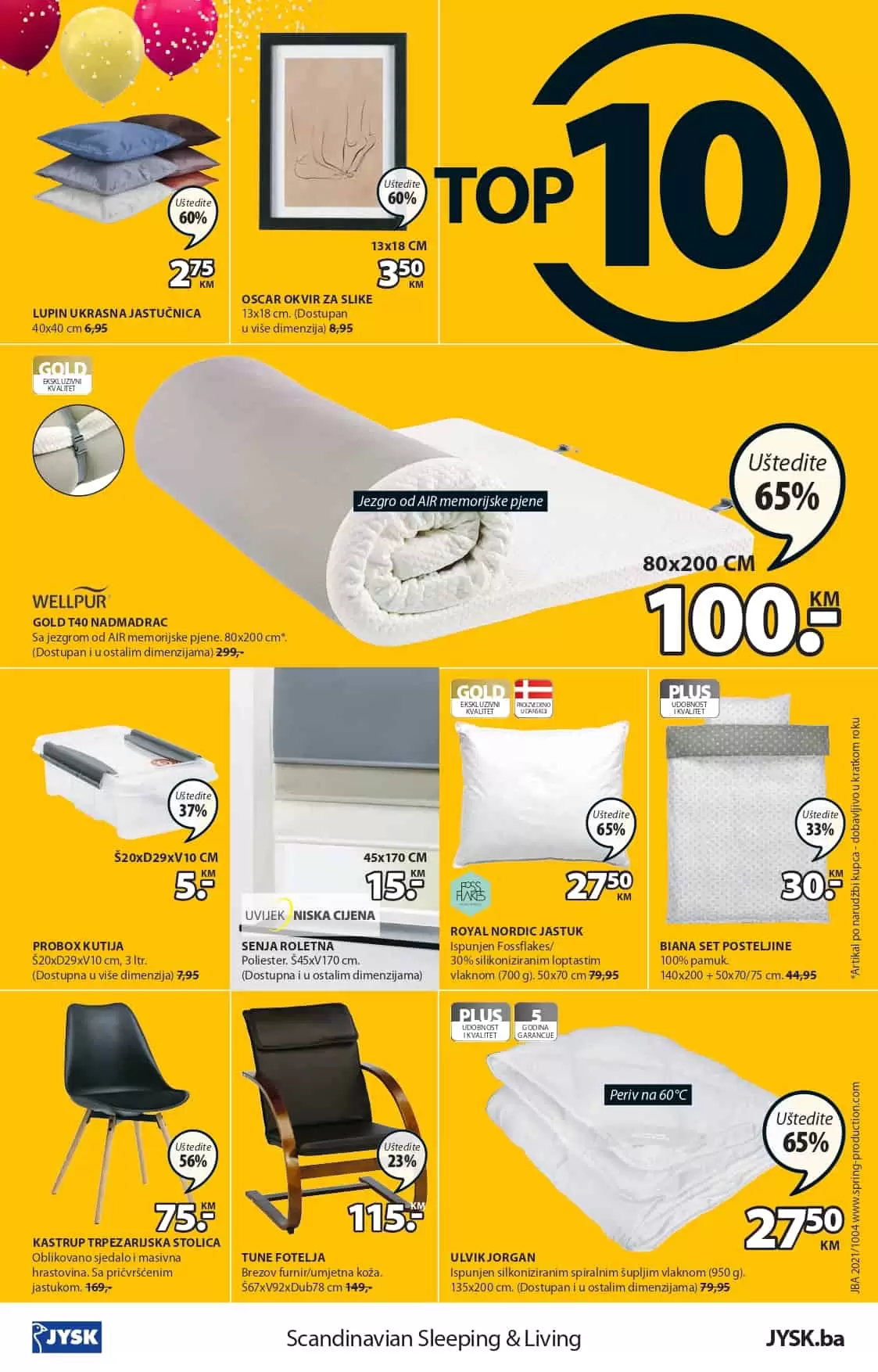 madrac, nadmadrac, jysk madrac, koji madrac je najbolji