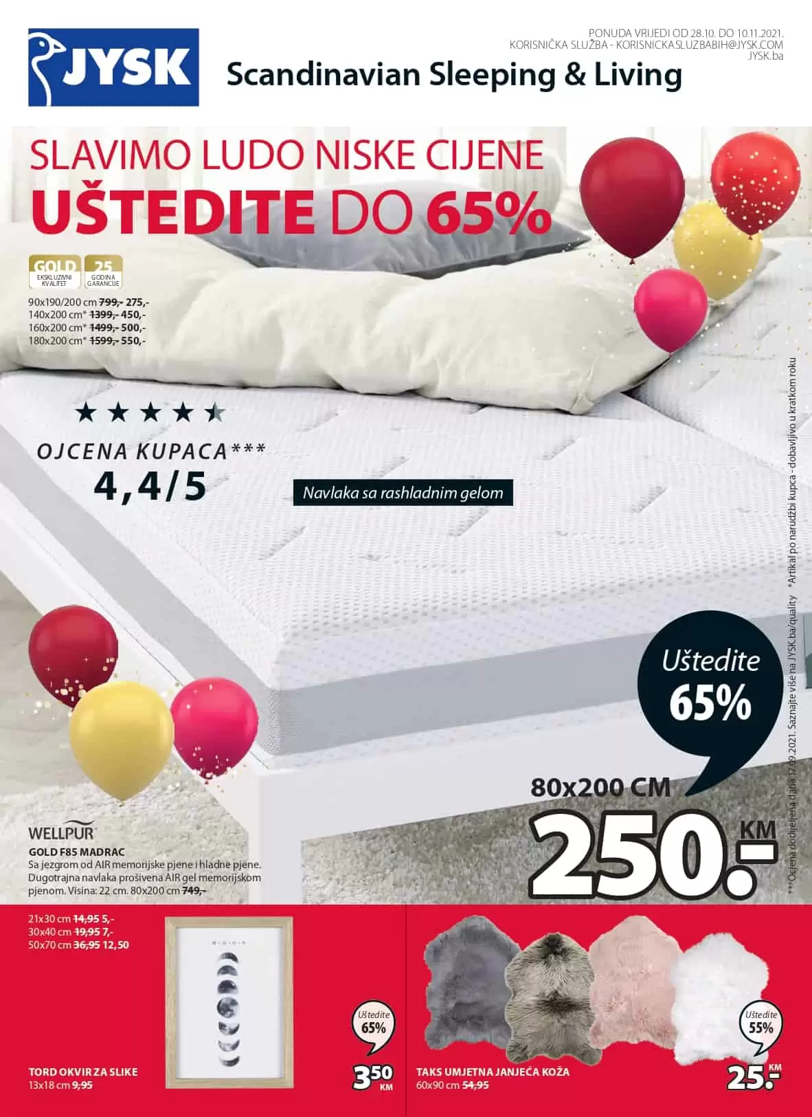 madrac, nadmadrac, jysk madrac, koji madrac je najbolji