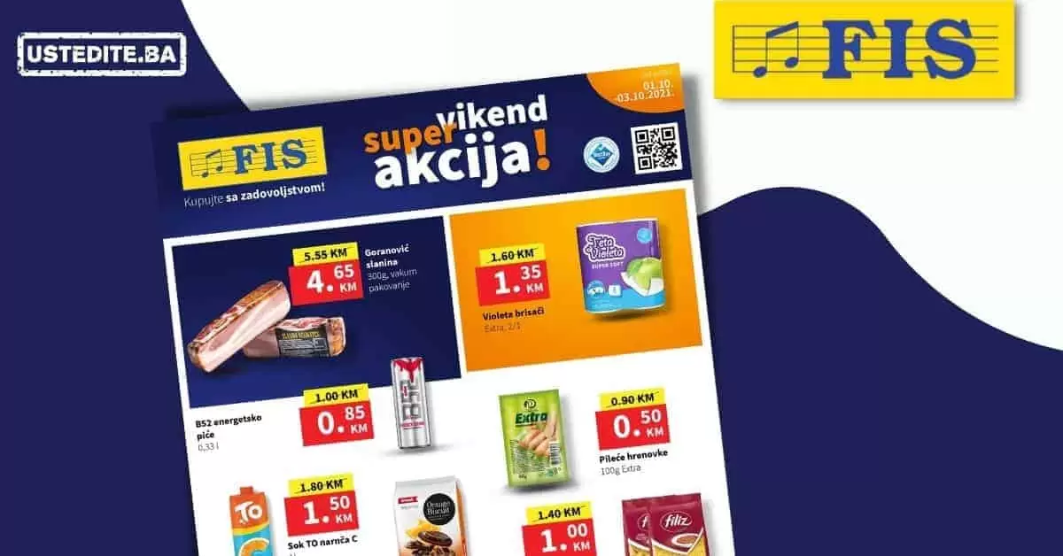 Fis vikend akcija 01-03.10.2021. godine