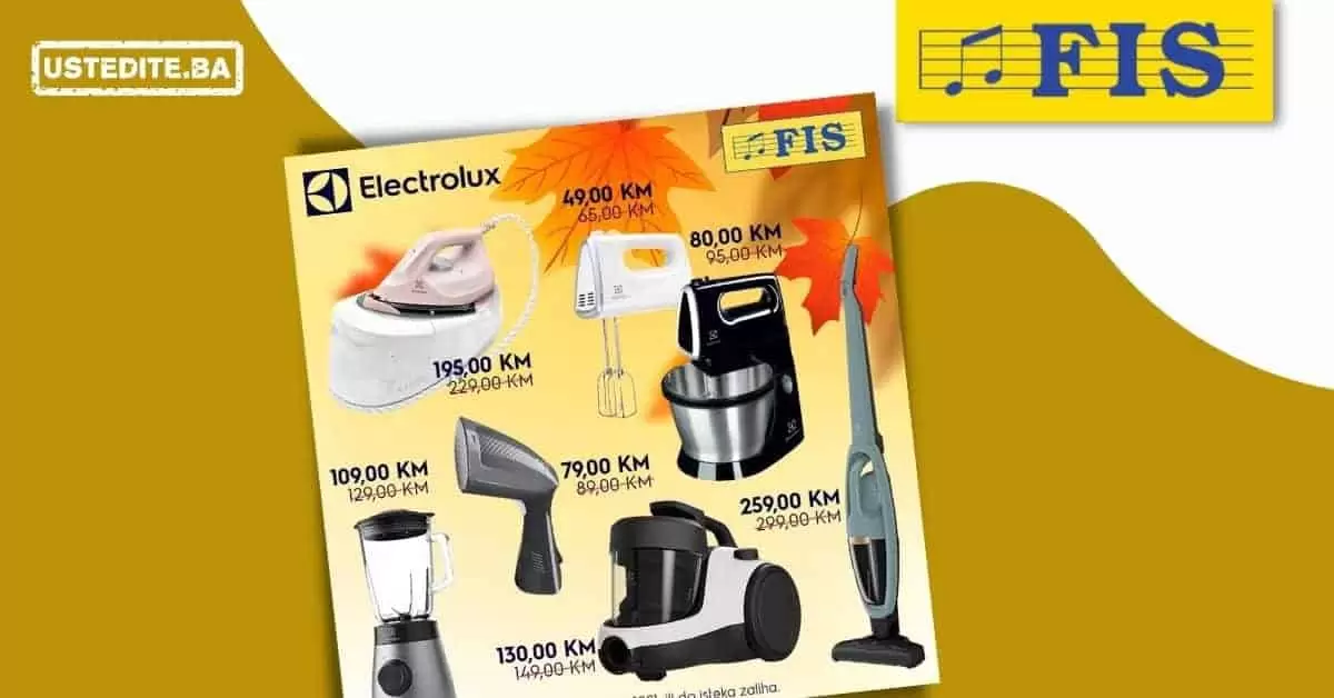 Super ponuda Electrolux tehnike