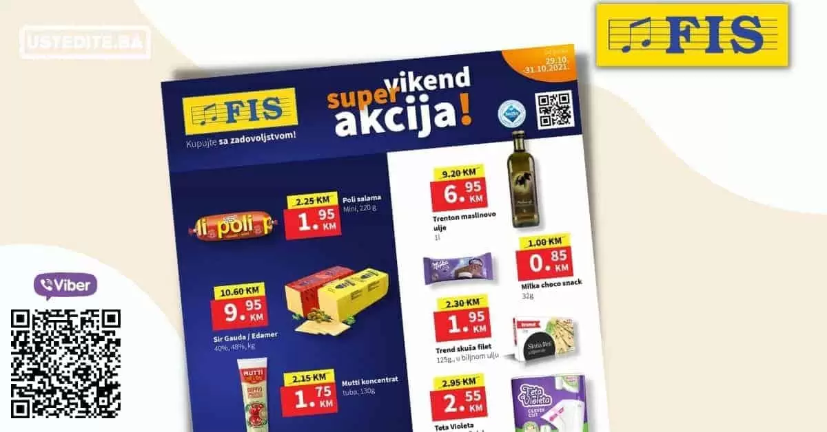 Fis snizenje. fis kupujte sa zadovoljstvom. fis akcija. popustvi. snizeno