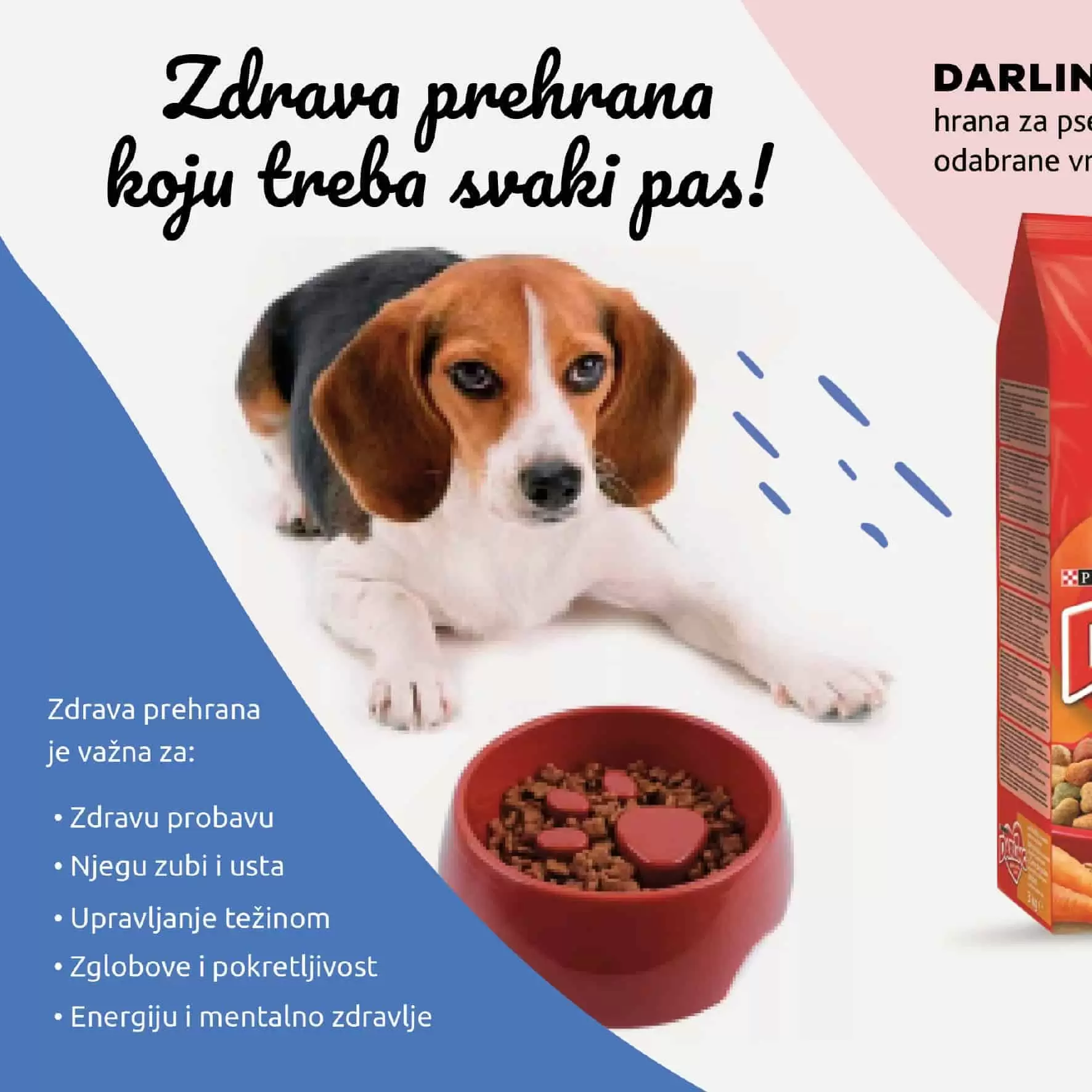 zdrava prehrana koju treba svaki pas