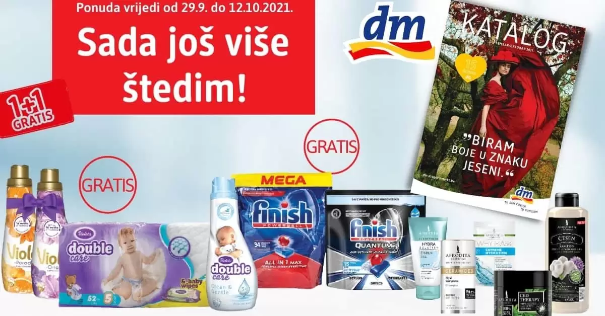 dm snizenje. dm akcijski katalog. popust. akcja. snizeno.