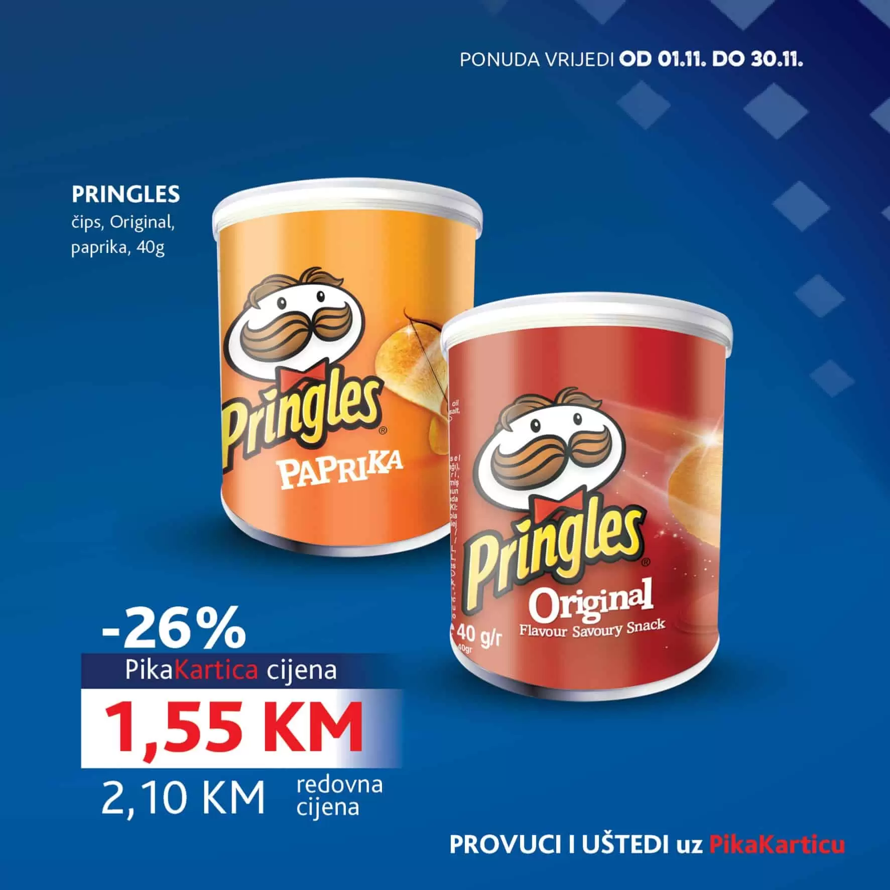 pringles cips, pringles cips cijena, pringles cips akcija, pringles cips snizenje, pringles cips popust, pringles cips konzum, gdje kupiti pringles cips