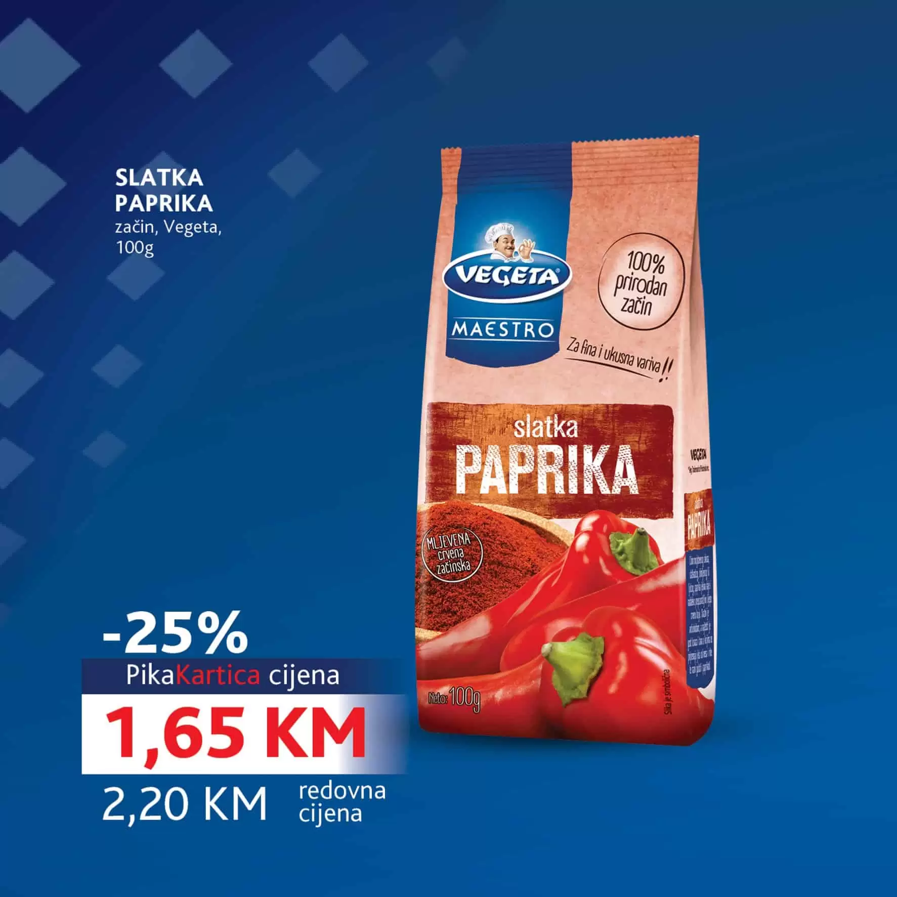 vegeta paprika, vegeta cijena, paprika zacin