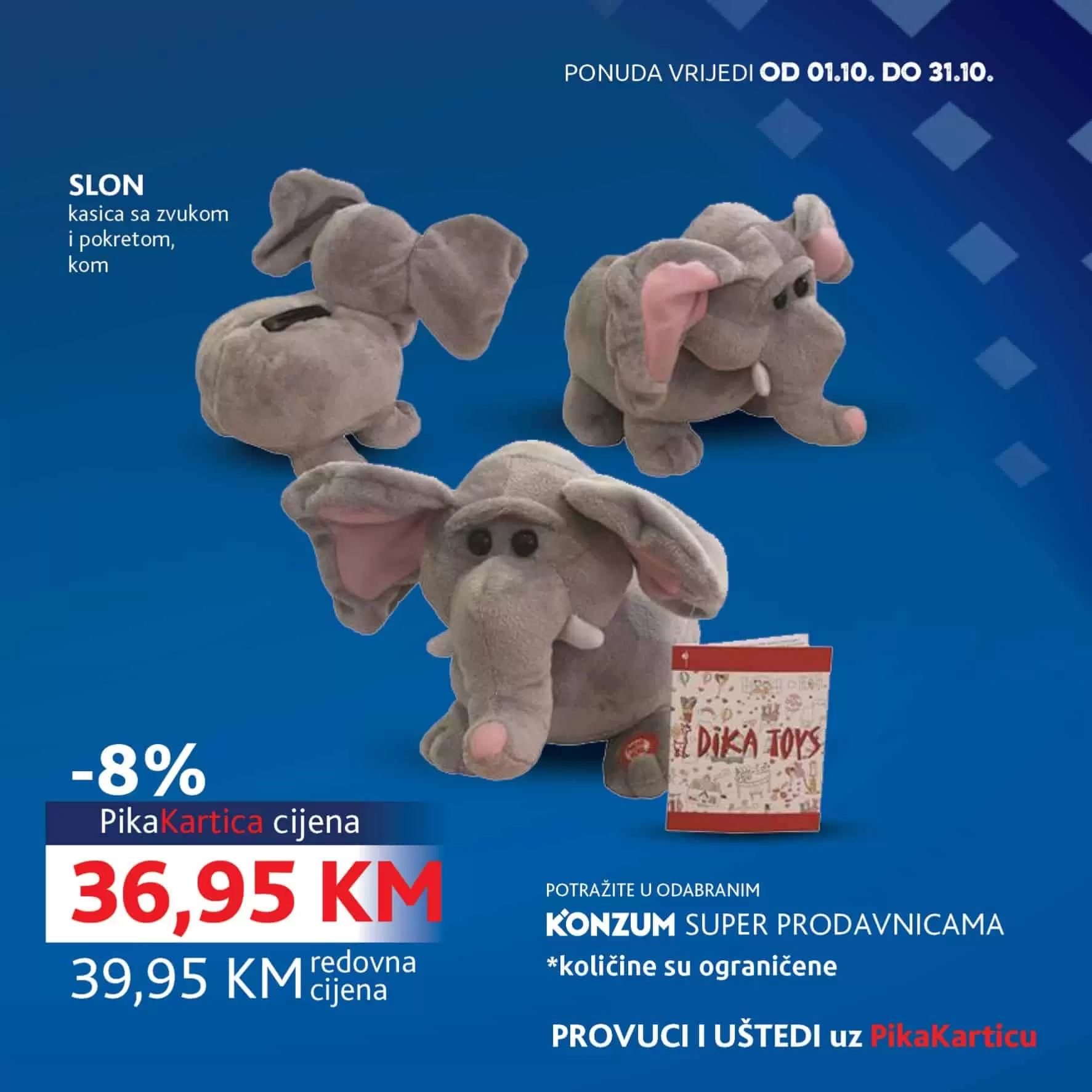 slon, plisani slon, igracka slon