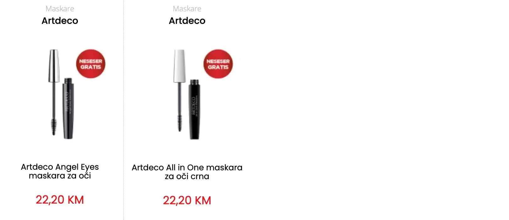 artdeco tus za oci, artdeco tus za oci cijena, artdeco tus za oci cm, v tus za oci akcija