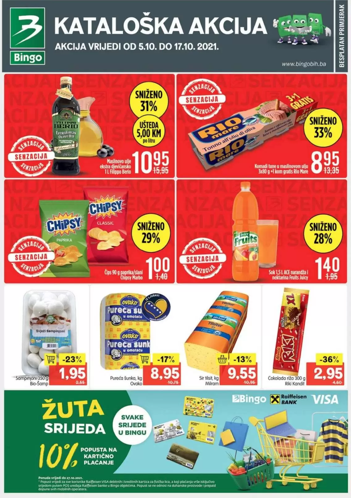 bingo katalog, bingo vikend akcija, bingo snizenje, bingo popusti, bingo katalog bih