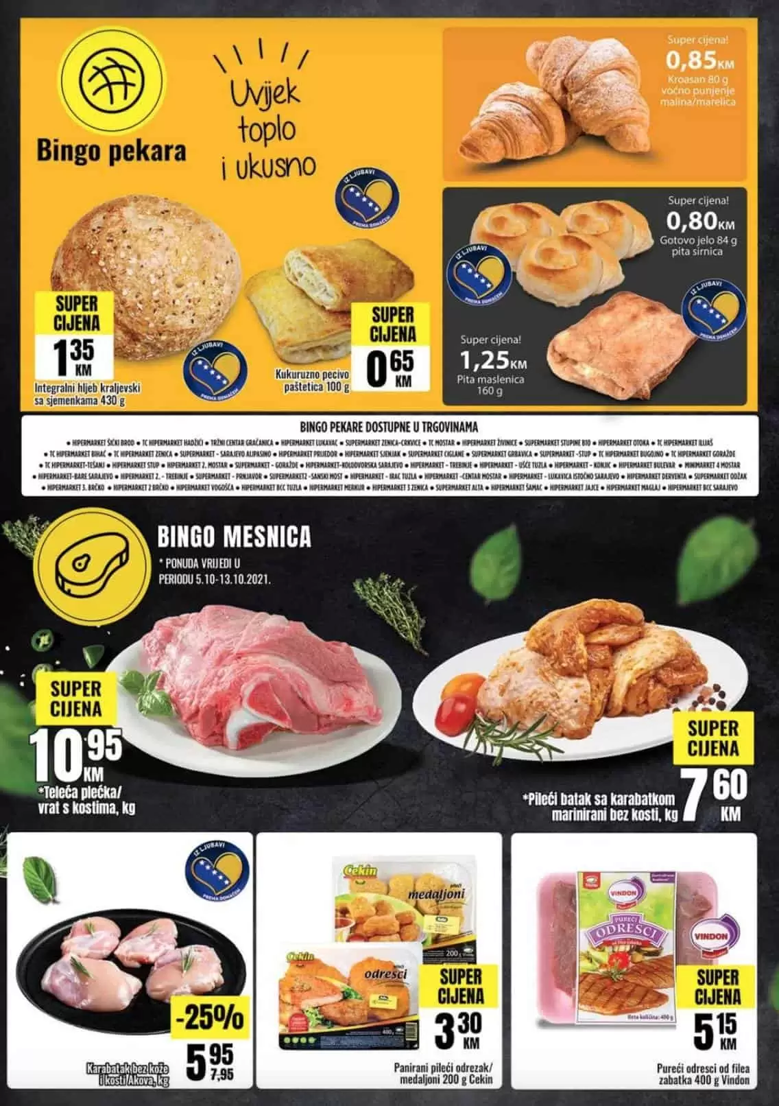 bingo katalog, bingo vikend akcija, bingo katalog bih, bingo bih, bingo cijene, bingo sarajevo