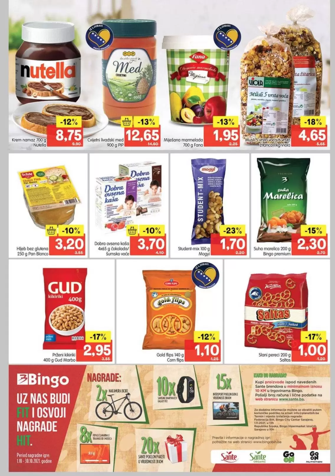grickalice, bademi, kikiriki, kiriki akcija, kikiriki cijena,