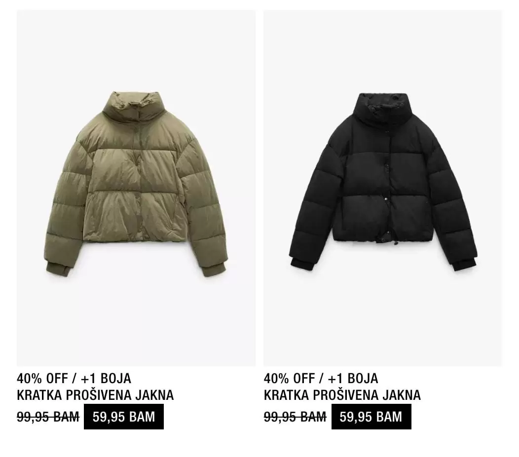 zara jakna, zara odjeca, crna zara jakna, kratka zara jakna