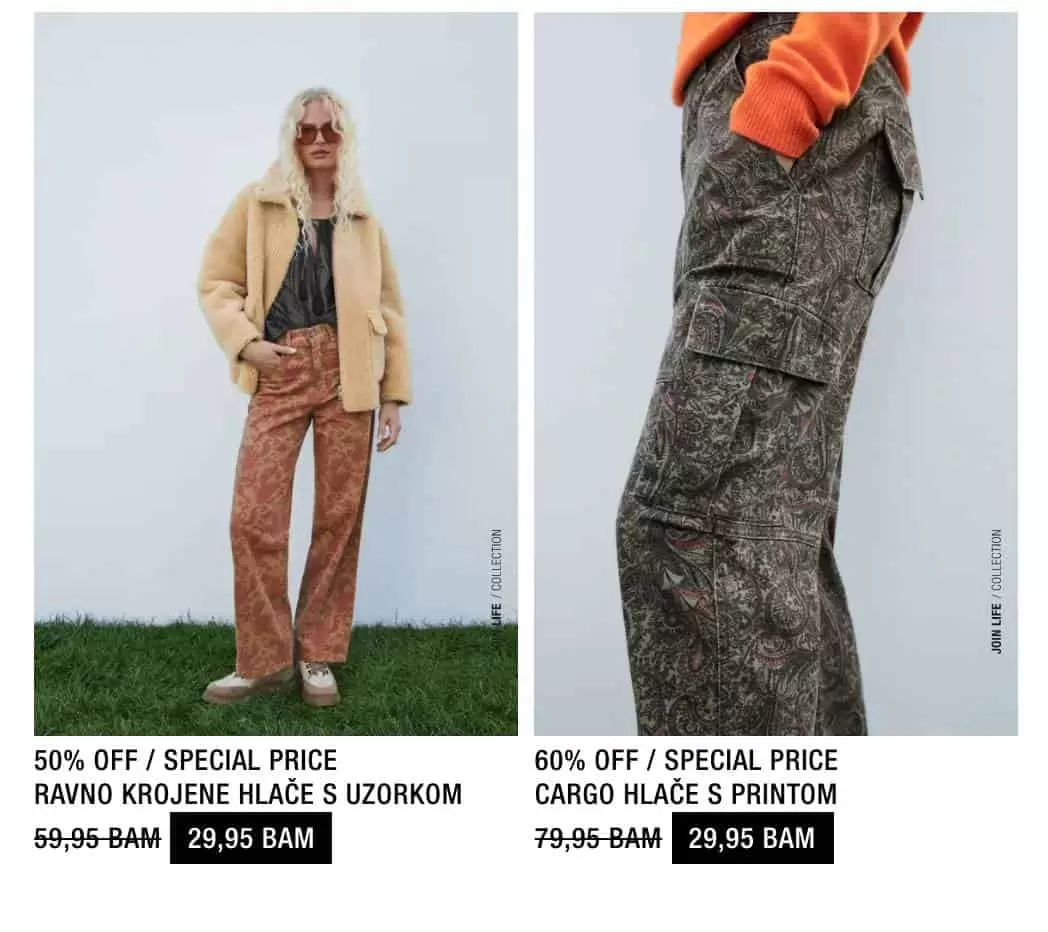 sarene hlace zara, zara hlace