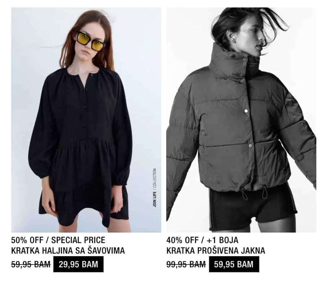 zara sarajevo, zara akcija, zara mostar, zara tuzla