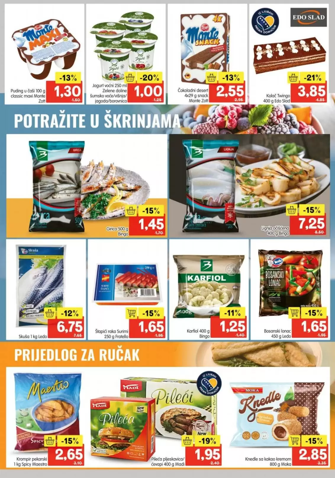 girica bingo, girica bingo cijena, girica akcija, skusa ledo, skusa ledo cijena, skusa ledo akcija, liignja ociscena, liignja ociscena ledo, liignja ociscena cijena