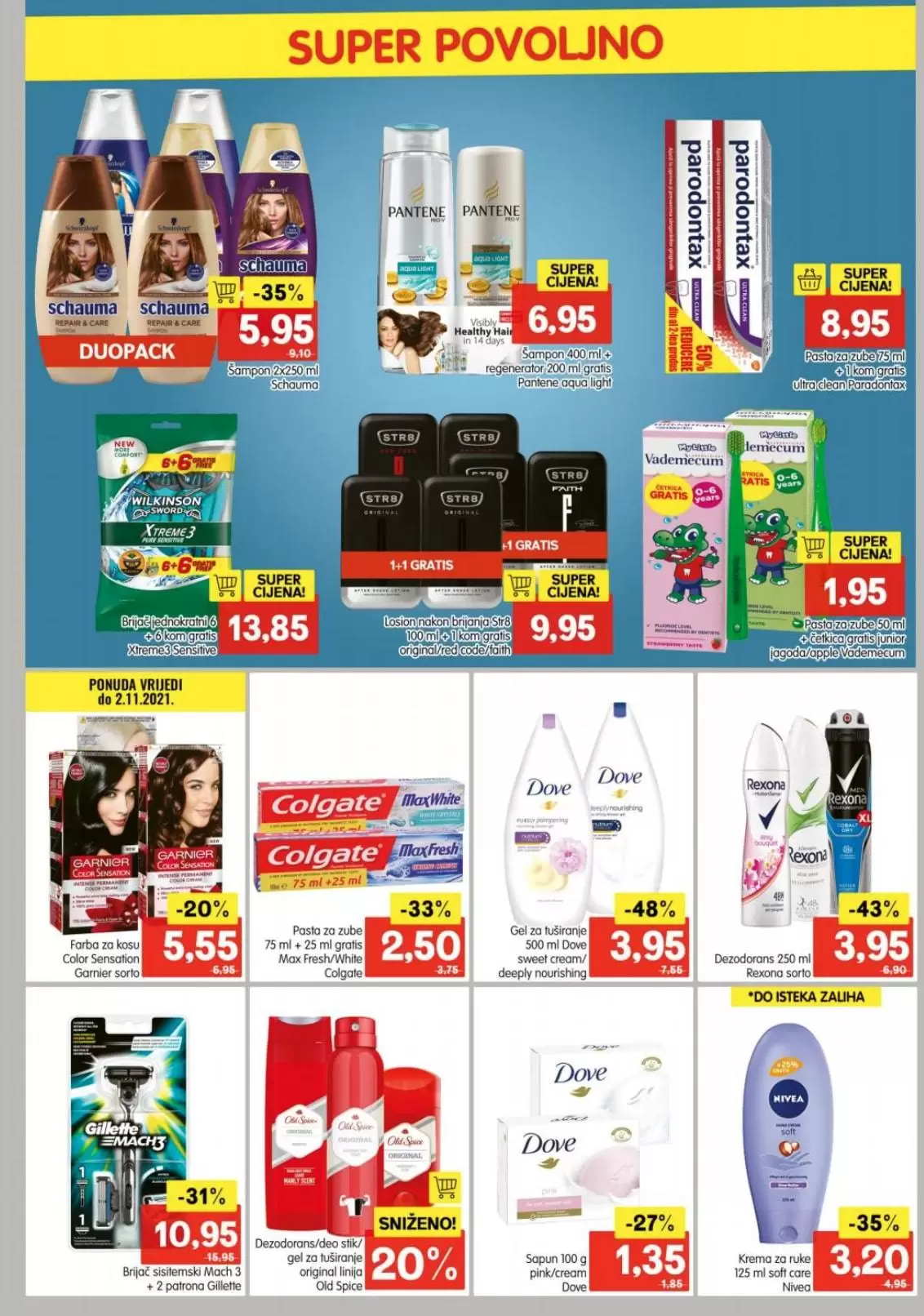 schauma, schauma sampon cijena, schauma regenerator cijena, schauma akcija,