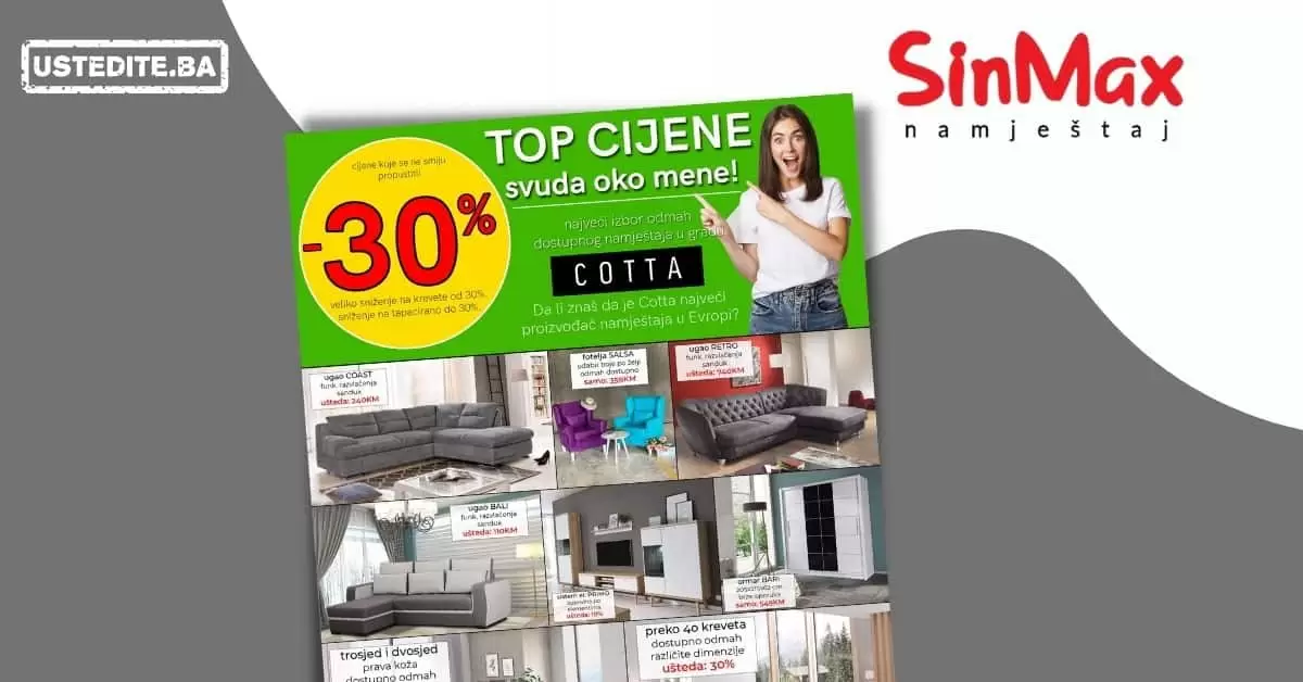 sinmax namjestaj, sinkro namjestaj, namjestaj sarajevo, katalog namjestaja