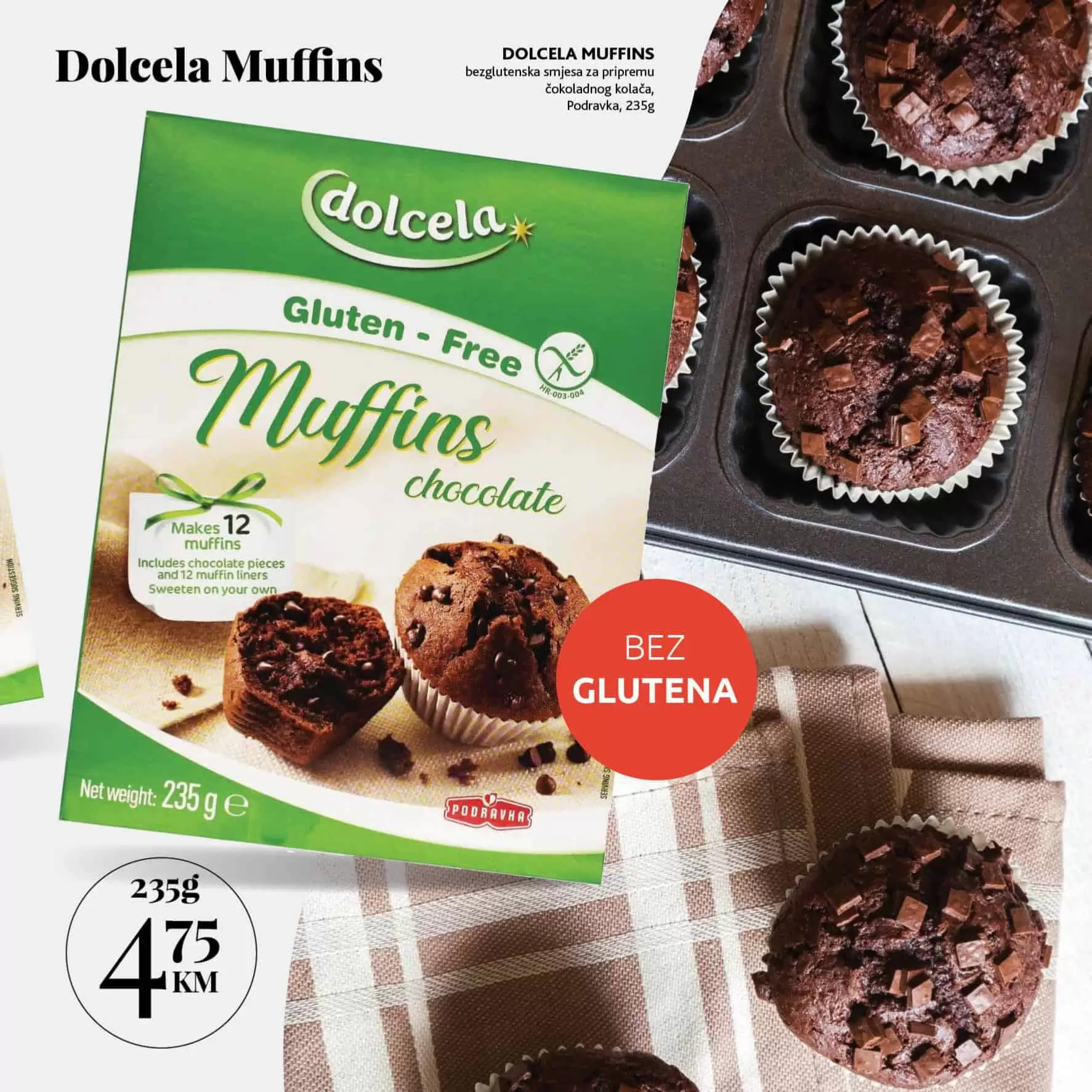 muffins, smjesa za mafine, 