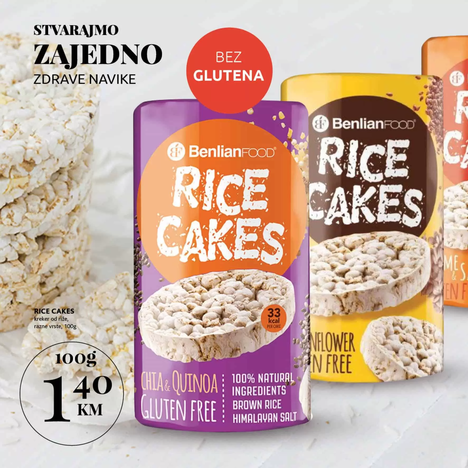 keks od rize, rizini krekeri, rice cakes