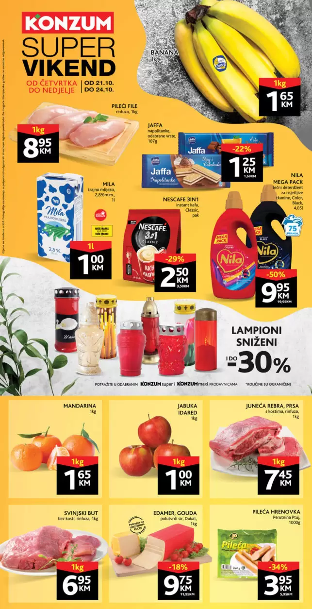 konzum snizenje. konzum akcija. konzum katalog. konzum popust. konzum raspodaja.