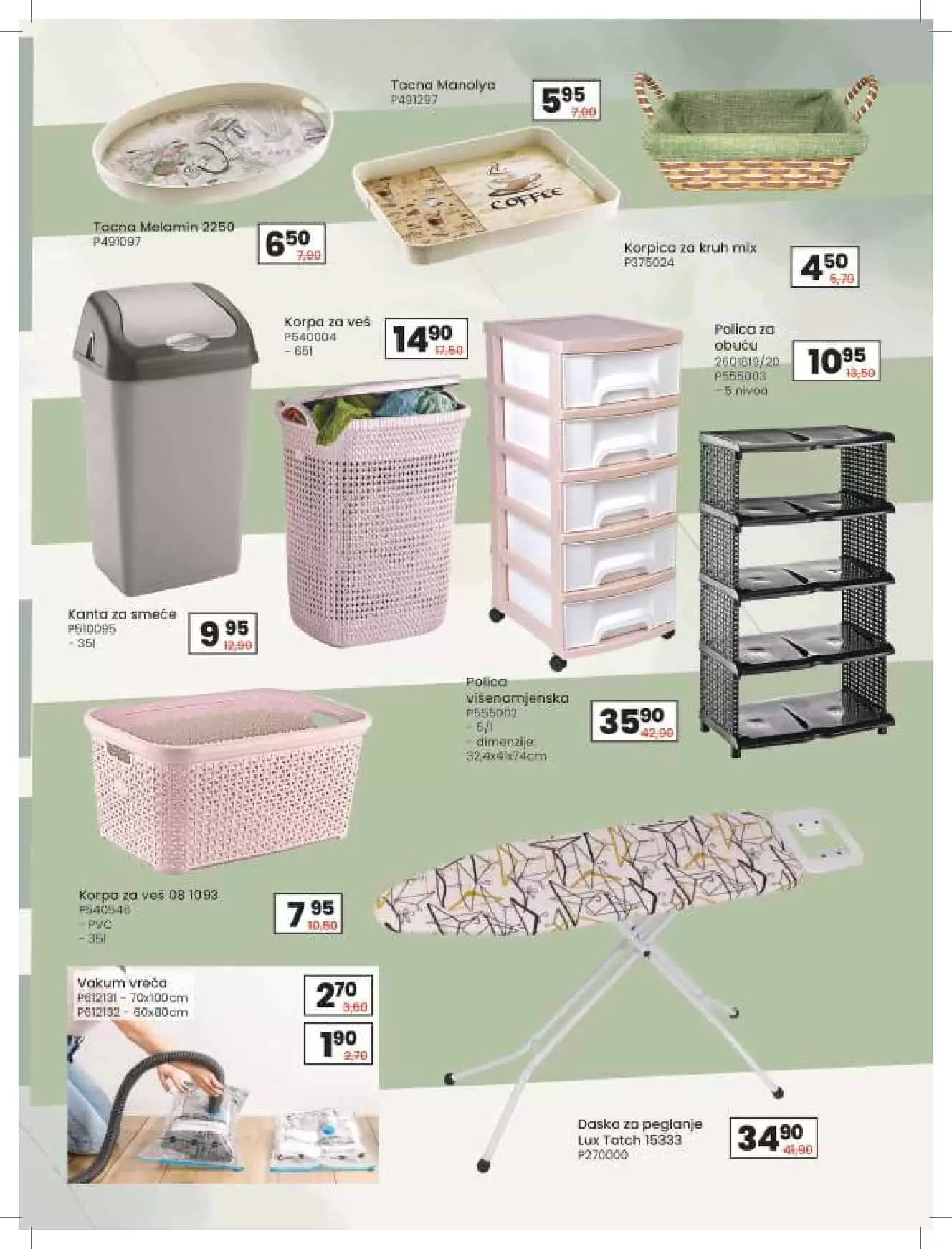 police, plasticne police, pvc police, kutija za ves