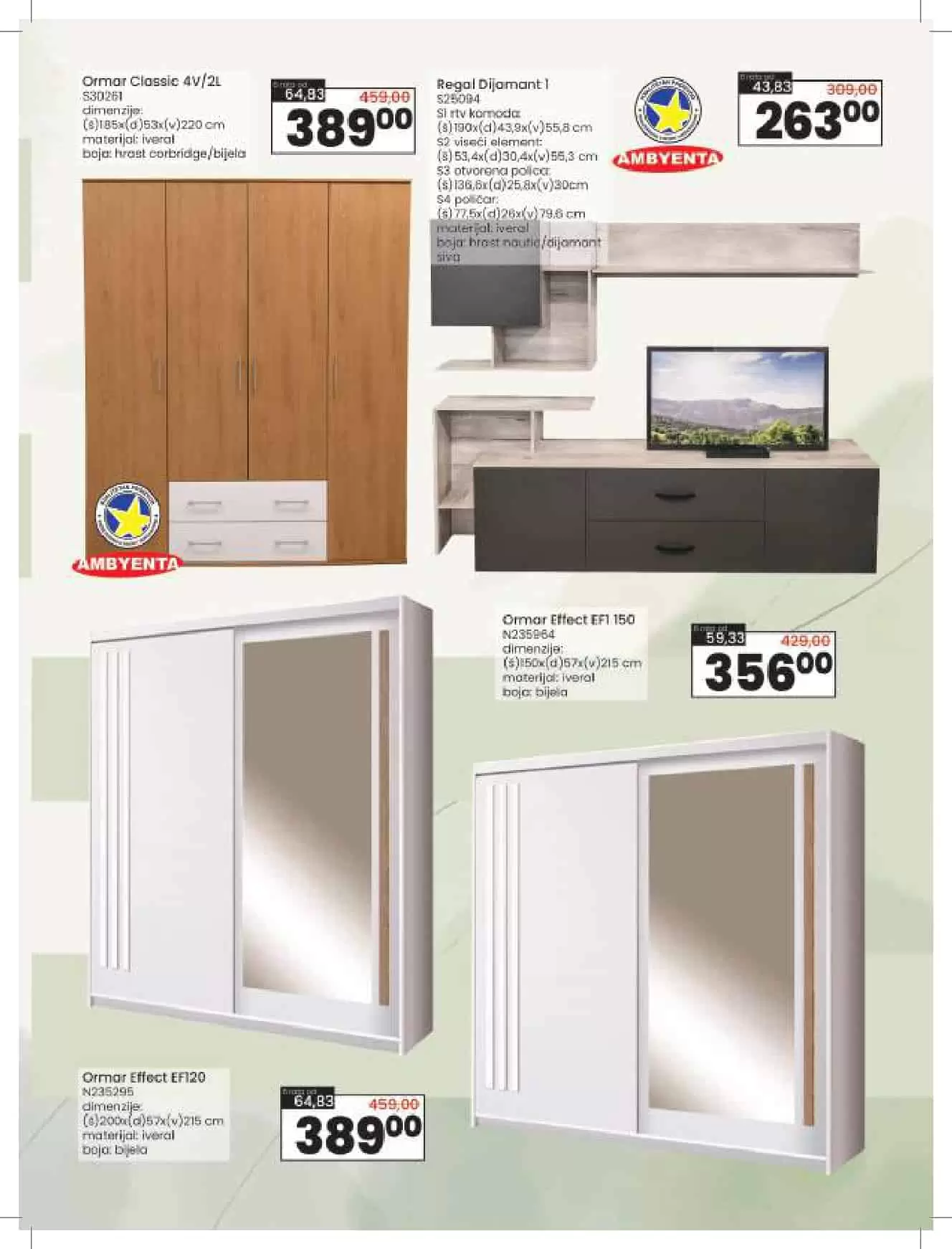 ormar, klizni ormar, ormar cijena, ormar akcija, ormar sarajevo, ormar banja luka