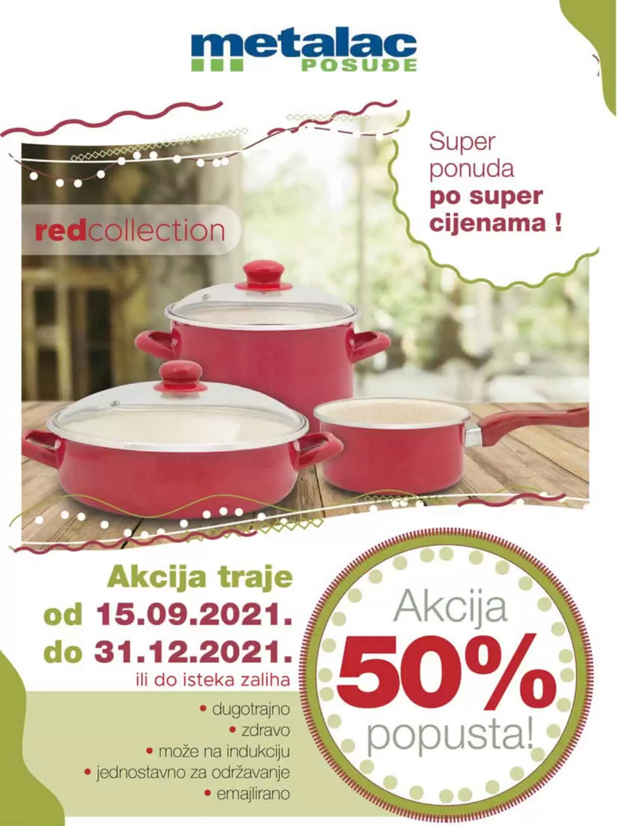 snizenje posudja 50%