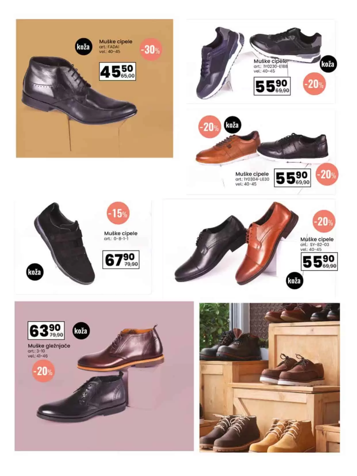 muske cipele, cipele za muskarce, crne cipele, smedje cieple, 