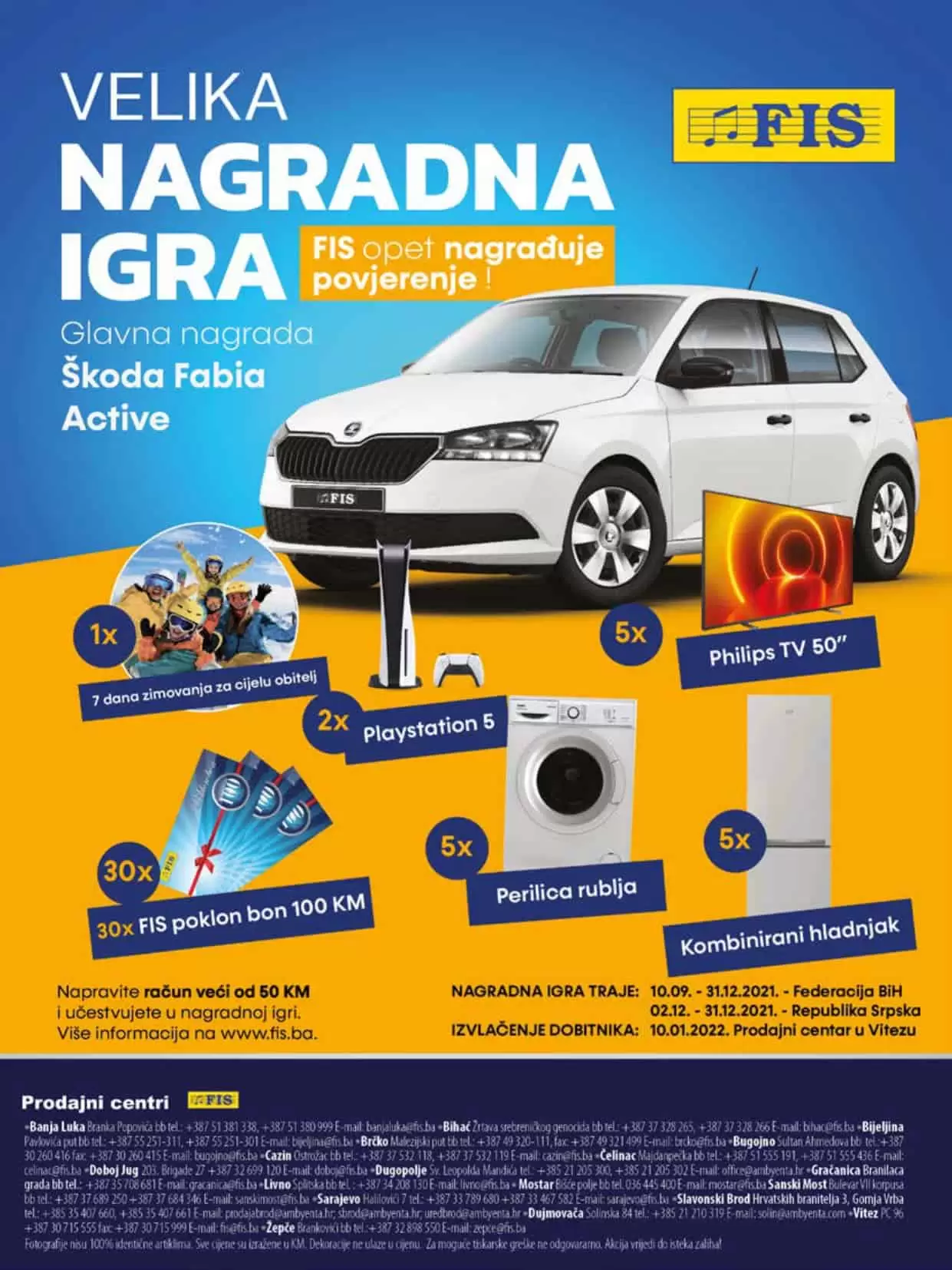 nagradna igra, osvoji auto.