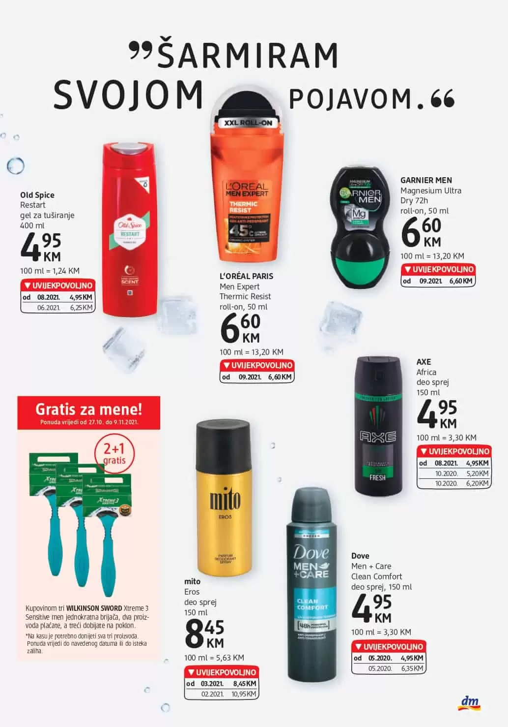 L‘ORÉAL PARIS Men Expert Thermic Resist roll-on, loreal man, gel za tusiranje muski loreal, L‘ORÉAL PARIS Men Expert 