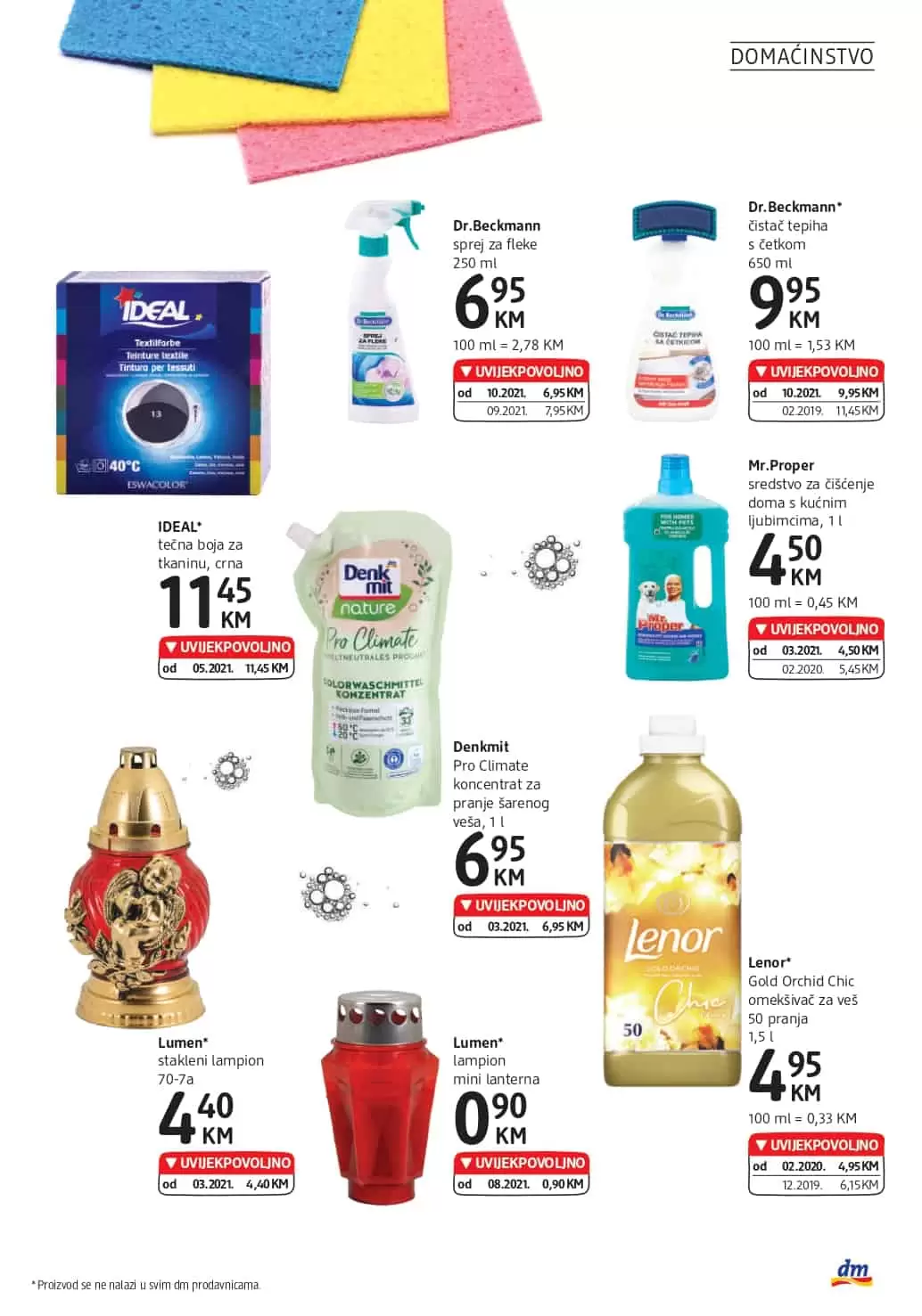 denkmit, Lenor* Gold Orchid Chic omekšivač za veš,