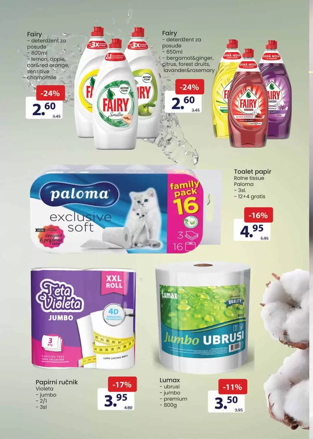 teta violeta, kuhinjski ubrus, kuhinjski papir, kuhinjski papir cijena, kuhinjski papir akcija