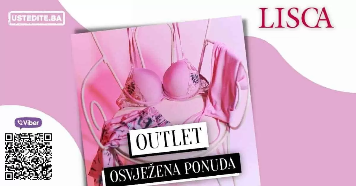 lisca, lisca donji ves, lisca snizenje, lisca akcija, lisca popusti, lisca grudnjaci, lisca gacice, lisca gace